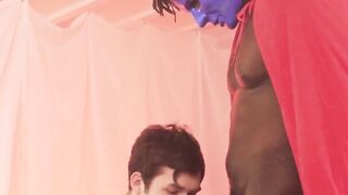 SayUncleNetwork.com - White twink's first time with a thick black dick ends in domina