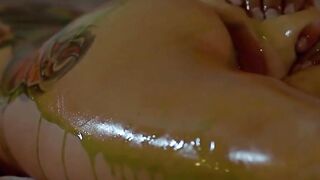 LETSDOEIT - Big Tit cougar Kalya Green Enjoying Halloween Night At The Spa Center Inside beauty Raunchy Boned