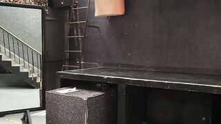 good hispanic wants to dance and fucked on the stage