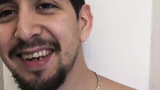 I invited my hunk friend to destroy the sore ass of young stud Diego Silvero