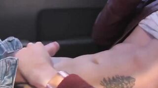 BoyDesire.com - Horny twink's car masturbation and hard cock tease