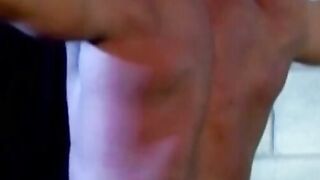 MuscleJockBound.com - Hunk with bound blue balls endures intense and erotic BDSM domi