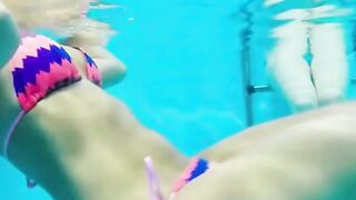 LETSDOEIT - European Chicks Anny Swix And Naomi Bennet Enjoy Pool Sex With Long Penis