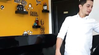 big tit dark haired hispanic maid Cherry African drilled rough at the villa