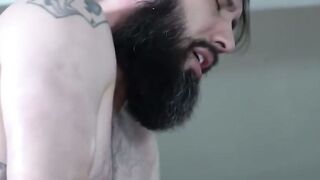 Alina Lopez and Gia Milana share a dick and got cum all over their asses