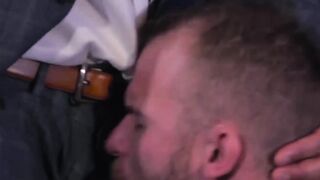 PlayingMen.com - Classy businessmen enjoy wet blowjobs and rough fucking with deep th