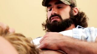 BuddiesNextDoor.com - Jaxton splits Morgan's tight hole with his big stiff meat in a