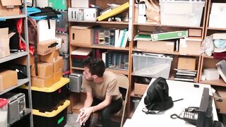 BoyPunish.com - Young perp's intense anal banging by an officer with a big, thick dic