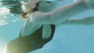 LETSDOEIT - Red Haired Women Rita Has Her Juicy Vagina Wildly Banged! By The Pool