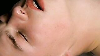 Gorgeous Jeremiah Johnson shoots load to his cigarette pack after jacking and sucking