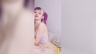Watch Before Its Deleted - Lustful Teen Zoe Mystique Has Her Pussy And Asshole Penetr
