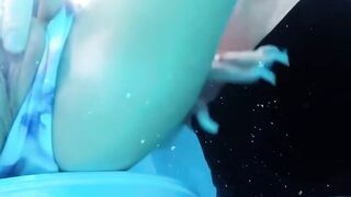 LETSDOEIT - Tiny Hooters Ukrainian Goddess Inga Devil Ravaged By A Fat Dick Underwater