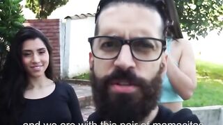 amazingly hot hispanic Maleja Ramos explores her sexuality through rough sex
