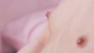 Skinny girl Viola Veber wonders into a horny place so she caresses her delicious puss
