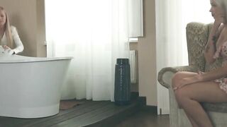 Cutie Blondie Arteya Loving Healing Sex Session With Sicilia  Her Gf - VIP SEX VAULT