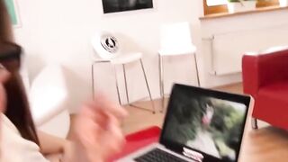 VIP SEX VAULT - Czech Star Morgan Rodriguez Ejaculates Rough After Hardcore Fucking And Finger Fuck