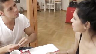 LETSDOEIT - Long Booty Dark Haired Kira Queen Nailed Abroad By Huge Foreign Penis