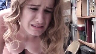 ShopliftersPunished.com - Daisy Stone rammed deep and hard by a security guard cock i