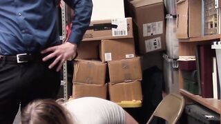 ShopliftersPunished.com - Daisy Stone rammed deep and hard by a security guard cock i