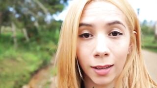 Hispanic uses her long booty to earn a creampie and a place to sleep
