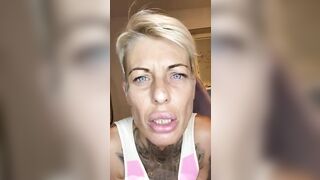 Vicky Hundt - after the gang bang party