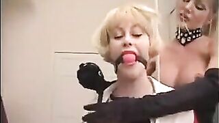 Lezdom boss & slave