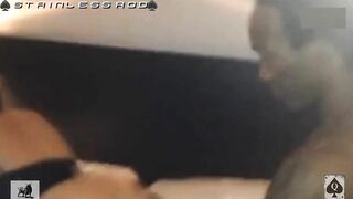 Grandma Clothed as a Bimbo Fucks big black cock on Vacation While Husband Records