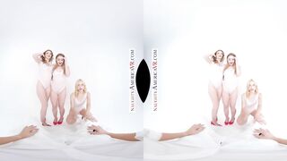 Sensual America - Co-ed hotties Ashley Lane, Chloe Cherry, and Laney Grey are Crazy Hot Slutty just for YOU!