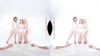 Sensual America - Co-ed hotties Ashley Lane, Chloe Cherry, and Laney Grey are Crazy Hot Slutty just for YOU!