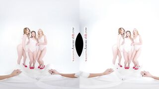 Sensual America - Co-ed hotties Ashley Lane, Chloe Cherry, and Laney Grey are Crazy Hot Slutty just for YOU!