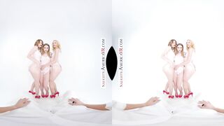 Sensual America - Co-ed hotties Ashley Lane, Chloe Cherry, and Laney Grey are Crazy Hot Slutty just for YOU!