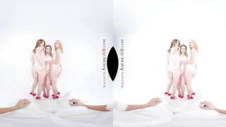 Sensual America - Co-ed hotties Ashley Lane, Chloe Cherry, and Laney Grey are Crazy Hot Slutty just for YOU!