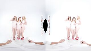 Sensual America - Co-ed hotties Ashley Lane, Chloe Cherry, and Laney Grey are Crazy Hot Slutty just for YOU!