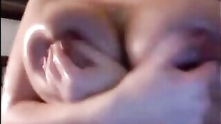 Sophie Dee play with here sex toy