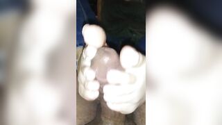 Filthy For Toes Devils Pedicure
