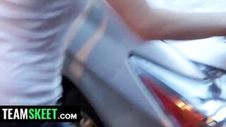 Turned On 19 Year Old Gets Filthy And Banged! Rough