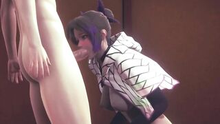 Kimetsu no yaiba Cartoon - Shinobu Best Cartoon Sex - Japanese oriental manga hentai game porn