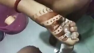 Desi Wifey Making Hubby Happy