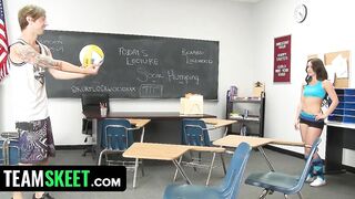 Vulgar Teenie Played With Classmate’s Nuts