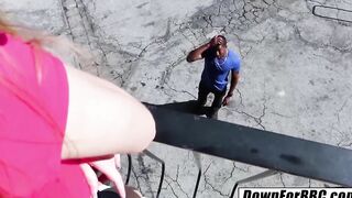 DOWN FOR bbcs: Sadie Blair breaks up with BF for big black cock