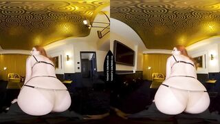Tonight's Mistress - Scarlett Mae shows up looking lovely and Bombshell inside underwear for her client