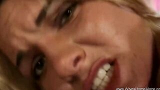 Blonde Ex-Wife Loving The Sex Toy Masturbation Experience
