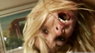 Blonde Ex-Wife Loving The Sex Toy Masturbation Experience