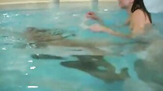 Toy submission Young lesbos getting naked inside swimming