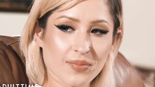 ADULT TIME - Long Butt Goldie Glock Offers Up Anal To BFF's Angry Hubby