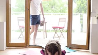 LETSDOEIT - Angela Christin Loving Yoga Sex With Her Long Penis Gf During Training