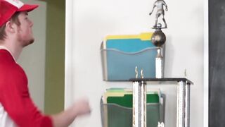Joseline Kelly enjoys bouncing on that fat long sword