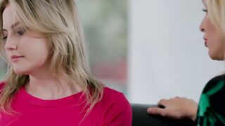 Young pretty dyke seeks comfort in mature womans touch