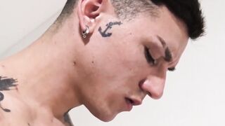 SayUncleNetwork.com - Young Latino's raw anal experience with double cock sucking