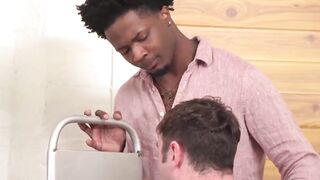 SayUncleNetwork.com - White dude's dildo play is just a prelude to real black cock